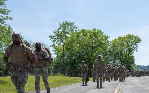 105th Base Defense Group ruck