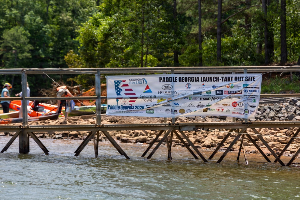 Paddle Georgia 2026 travels through Carters Lake