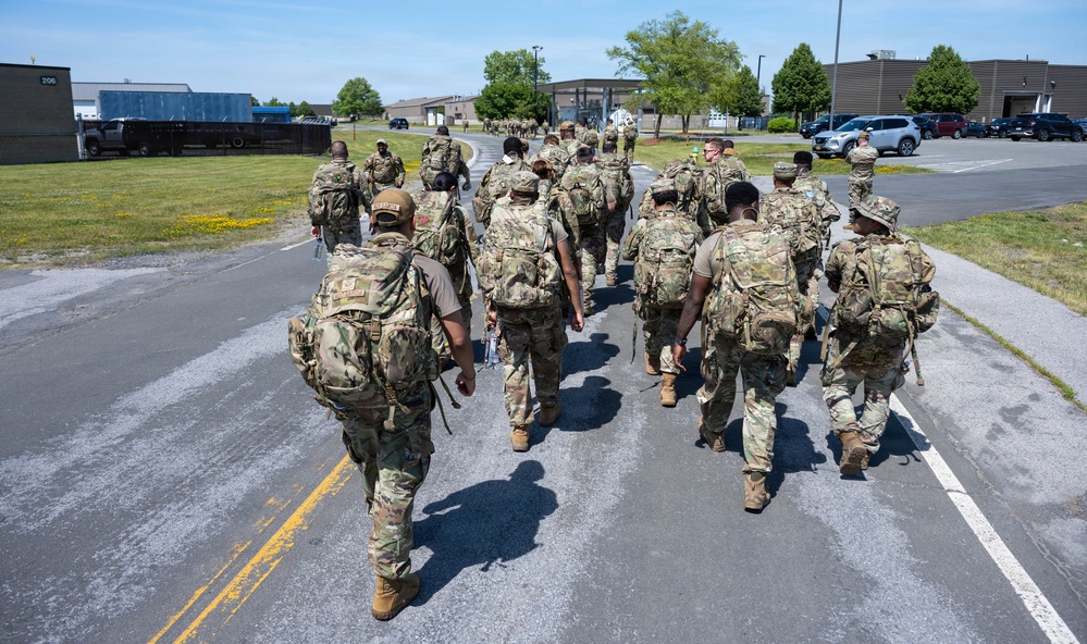 105th Base Defense Group ruck