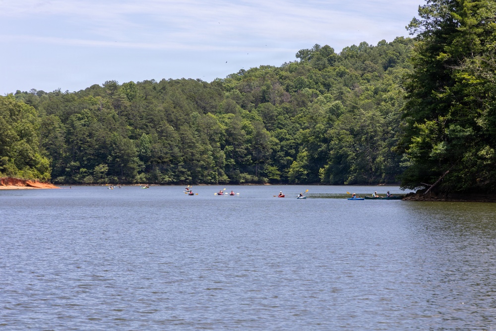 Paddle Georgia 2026 travels through Carters Lake