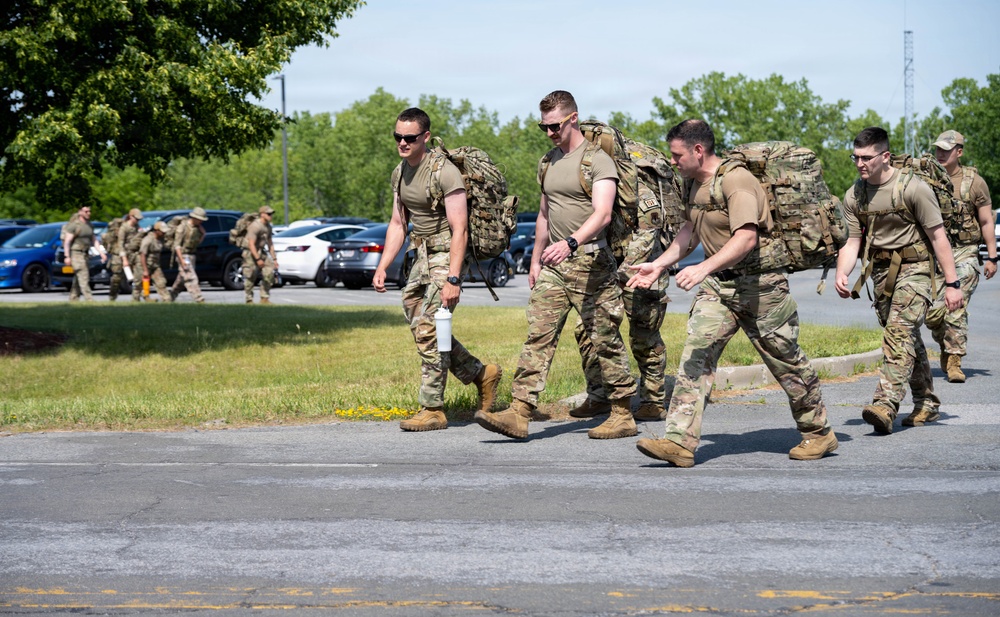 105th Base Defense Group ruck