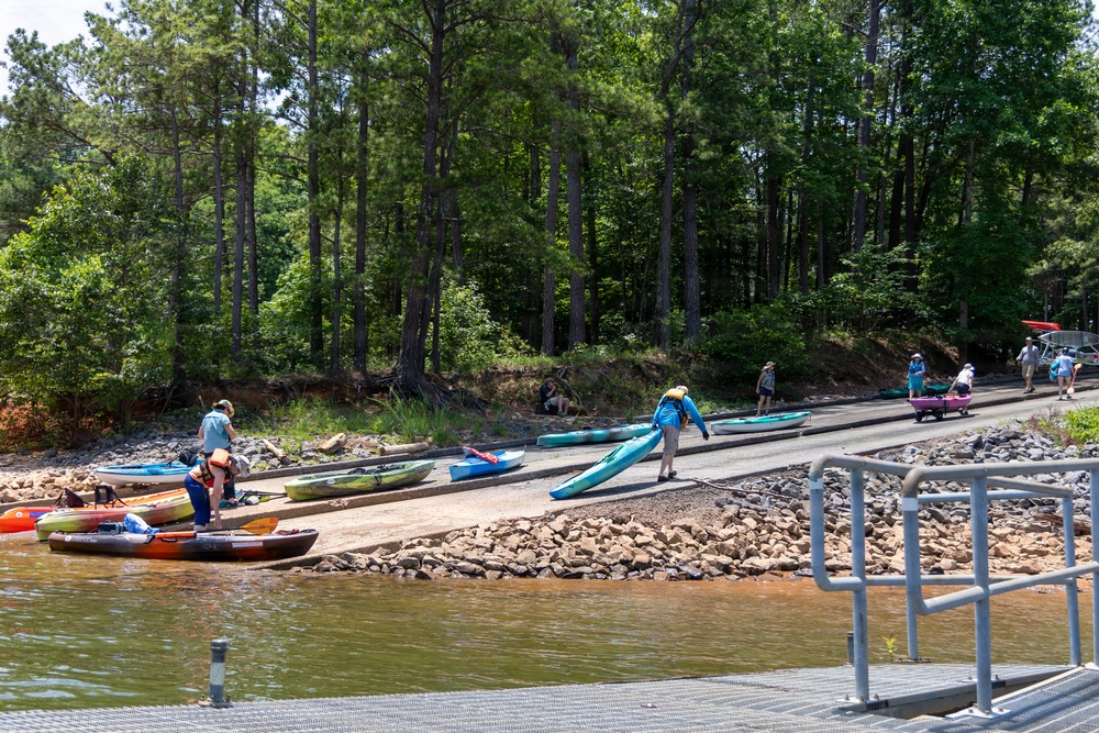 Paddle Georgia 2026 travels through Carters Lake