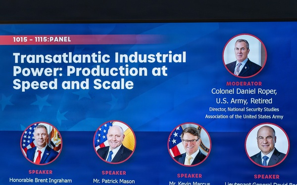 Army leaders discuss transatlantic industrial cooperation at Eurosatory 2026