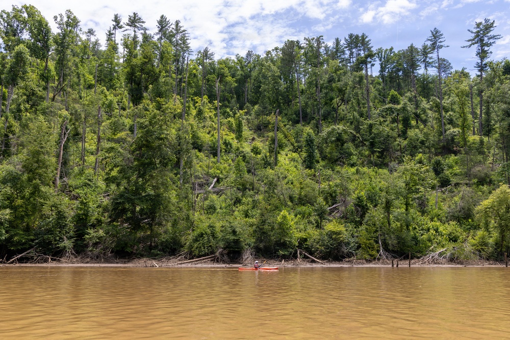 Paddle Georgia 2026 travels through Carters Lake