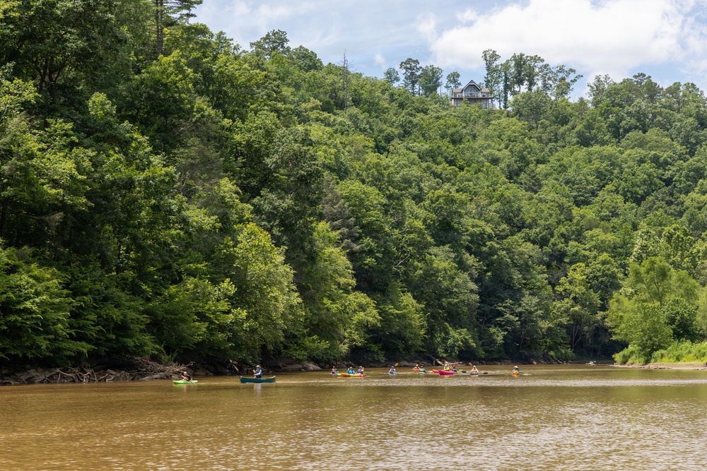 Paddle Georgia 2026 travels through Carters Lake