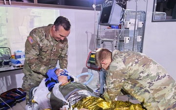 US Army Medical Department Activity Bavaria Soldiers train with Bundeswehr Special Operations Medics on Emergency Medicine skills