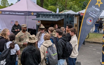 USAG Wiesbaden Local Nationals Spotlight Army Careers at Hessentag