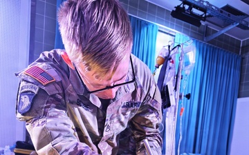 US Army Medical Department Activity Bavaria Soldiers train with Bundeswehr Special Operations Medics on Emergency Medicine skills