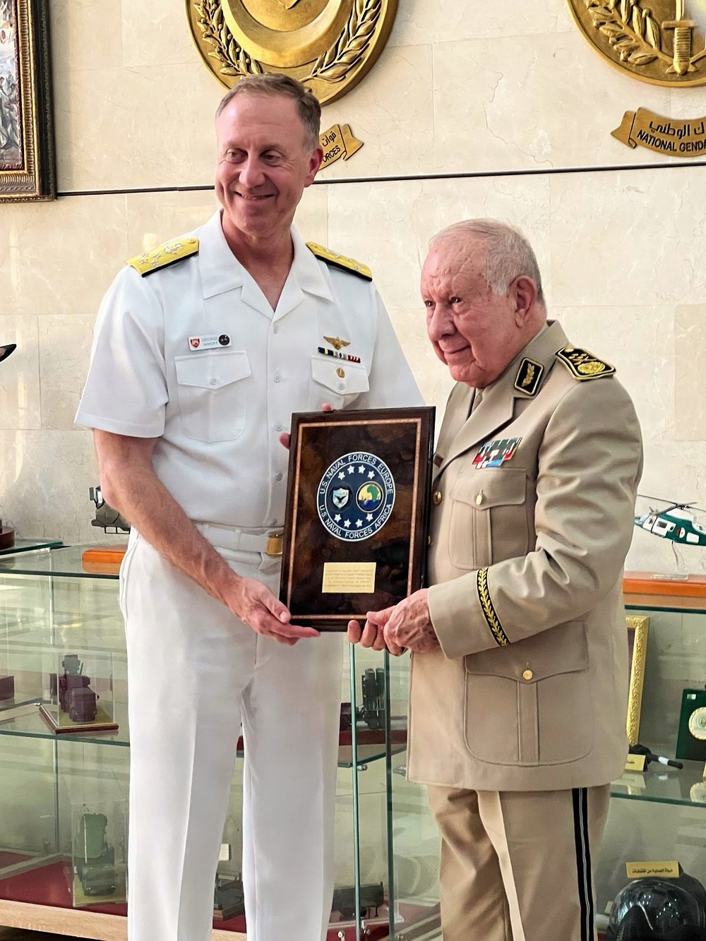 NavEur/NavAf Visits Algeria