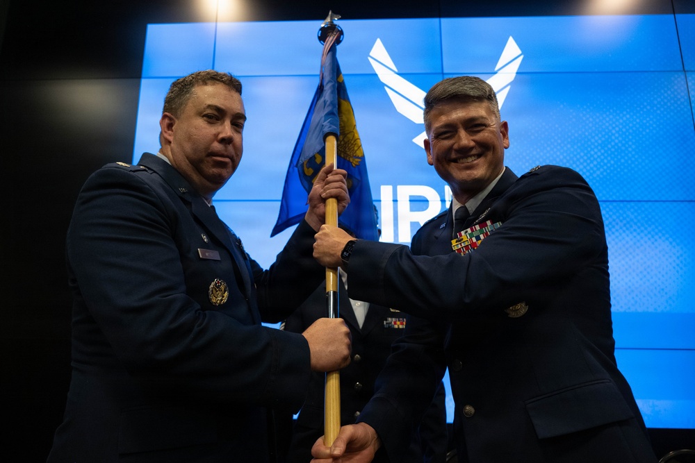 105th Civil Engineer Squadron Change of Command