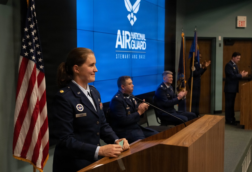 105th Civil Engineer Squadron Change of Command