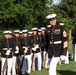 Sergeant Major of the Marine Corps Hosts Author of “Terminal Lance” at Marine Barracks Washington Sunset Parade