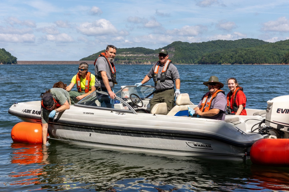 USACE Mobile District conducts E. Coli water quality testing at Carters Lake