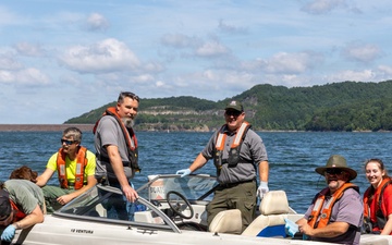 USACE Mobile District conducts E. Coli water quality testing at Carters Lake