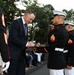 Sergeant Major of the Marine Corps Hosts Author of “Terminal Lance” at Marine Barracks Washington Sunset Parade