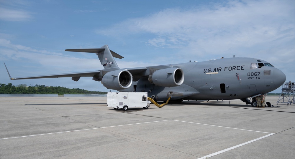 Maintenance operations with the 105th AMXS