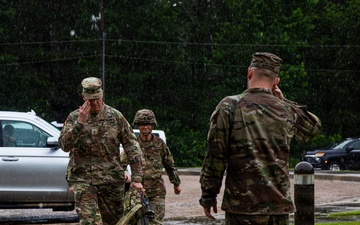 Camp Shelby Welcomes Operation Sentinel Justice Visitors to Dining Facility
