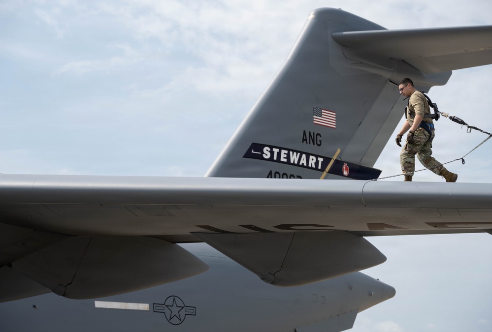 Maintenance operations with the 105th AMXS