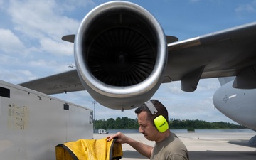 Maintenance operations with the 105th AMXS