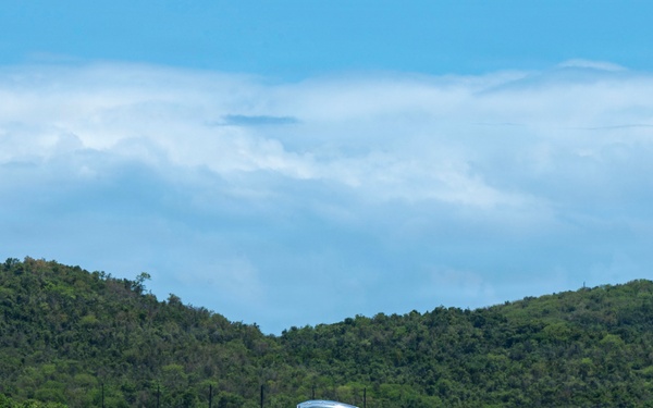 AV-8B Harrier II's depart from Puerto Rico