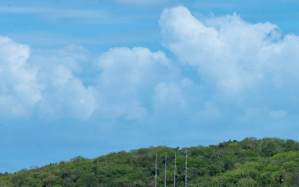 AV-8B Harrier II's depart from Puerto Rico