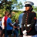Sergeant Major of the Marine Corps hosts author of "Terminal Lance" at Marine Barracks Washington Sunset Parade