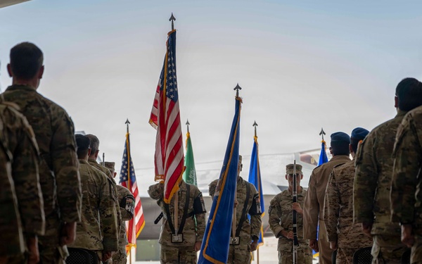 378th AEW Change of Command