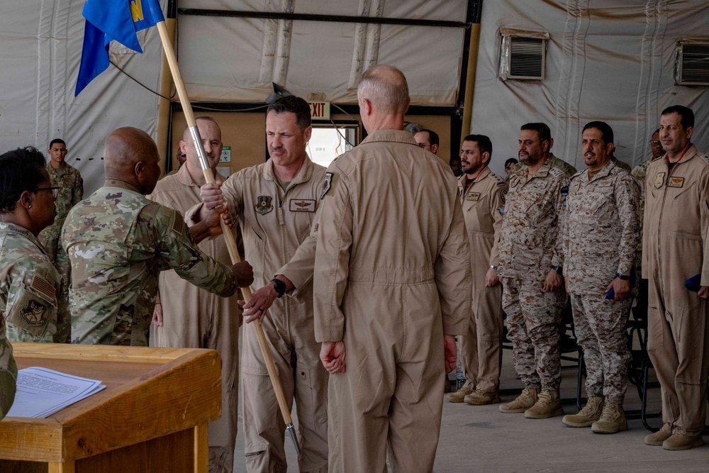 378th AEW Change of Command