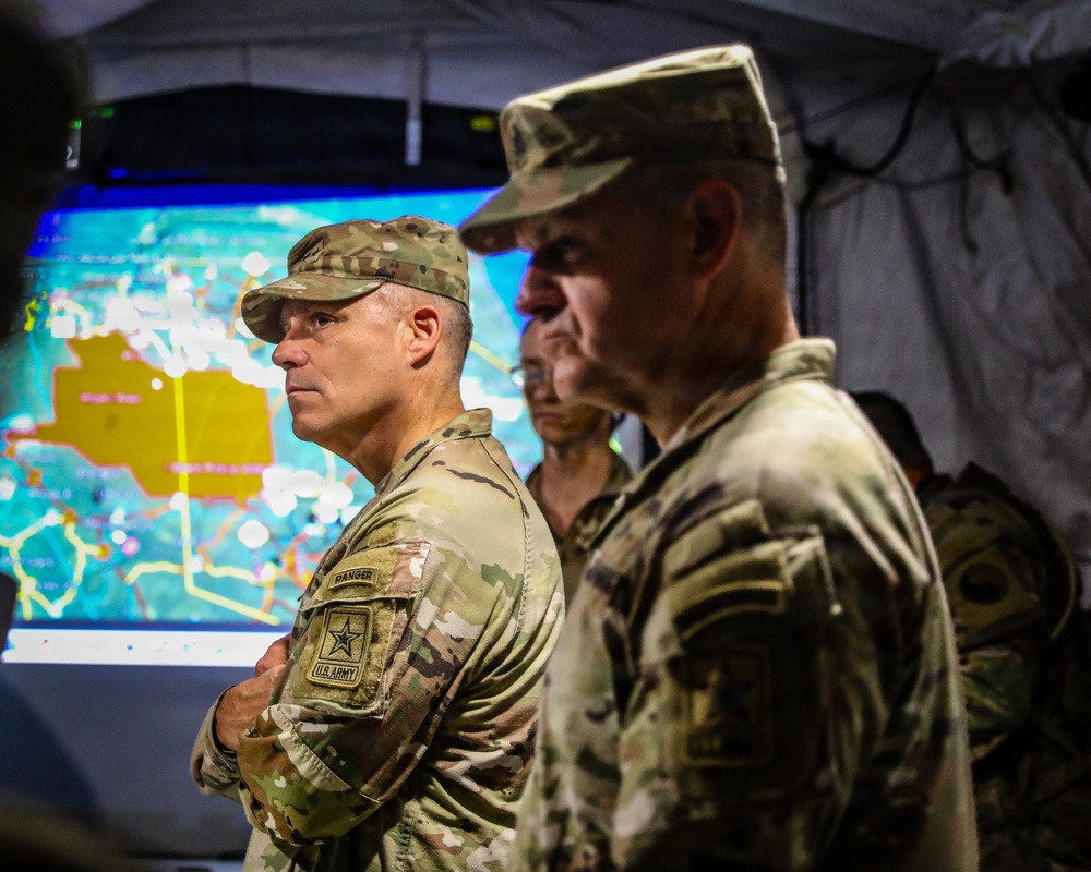 Senior Army leaders visit Normandy Brigade at JRTC