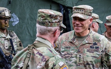 Senior Army leaders visit Normandy Brigade at JRTC