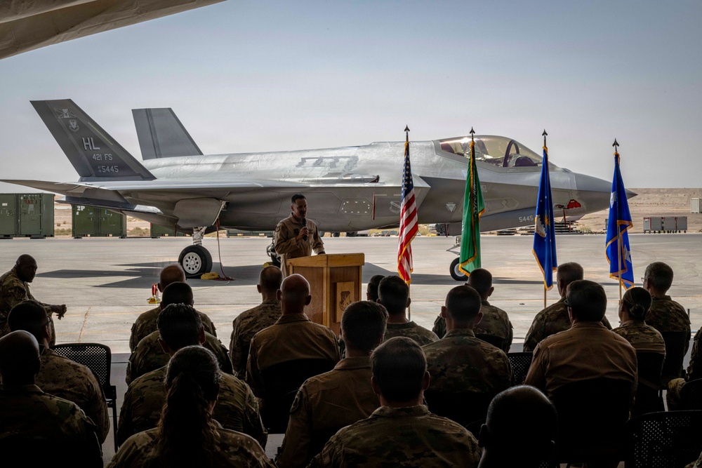 378th AEW Change of Command