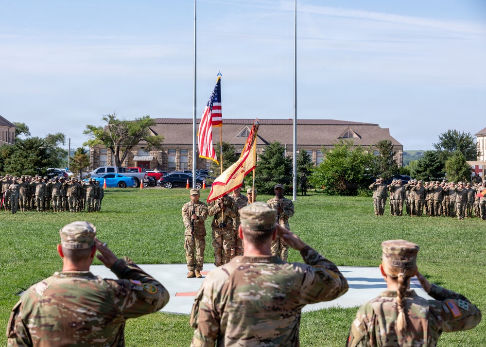 299th Brigade Support Battalion Change Of Command
