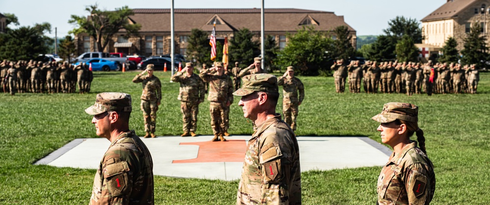 299 BSB Change of Command Ceremony