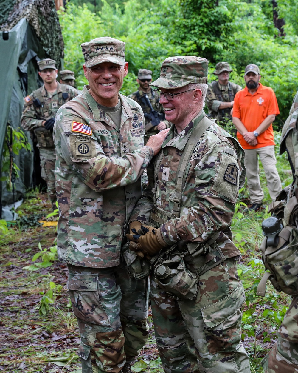 Senior Army leaders visit Normandy Brigade at JRTC