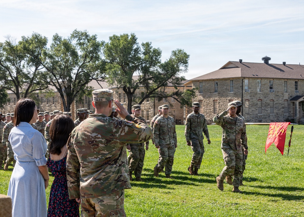 299th Brigade Support Battalion Change Of Command
