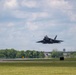 Virginia Air National Guard F-22 Raptors Train Alongside Finnish F-35s at Ebbing ANGB
