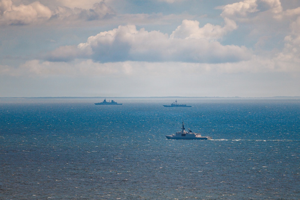 USS Mount Whitney, NATO Ship Convoy
