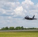 Virginia Air National Guard F-22 Raptors Train Alongside Finnish F-35s at Ebbing ANGB