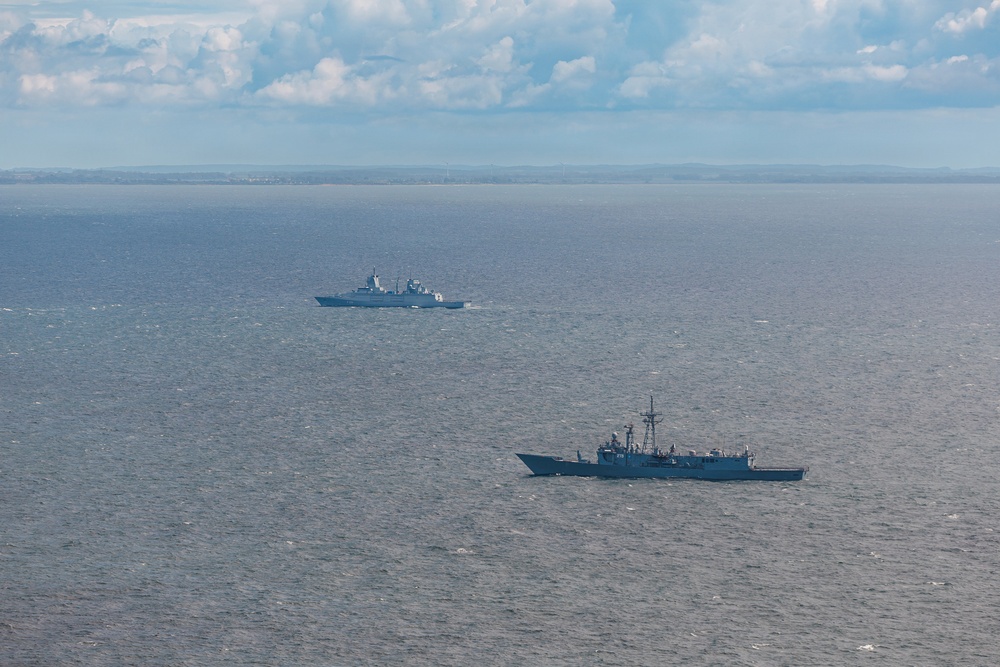 USS Mount Whitney, NATO Ship Convoy