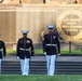 Sergeant Major of the Marine Corps hosts author of "Terminal Lance" at Marine Barracks Washington Sunset Parade