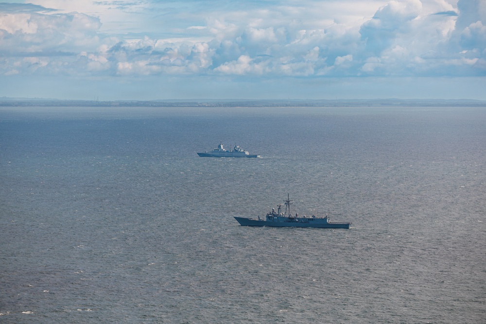 USS Mount Whitney, NATO Ship Convoy