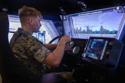 Camp Lejeune Marines Train on the New Multi-Platform Driver Simulator