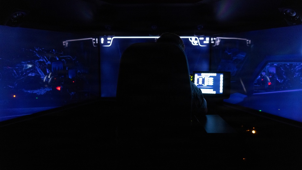Camp Lejeune Marines Train on the New Multi-Platform Driver Simulator