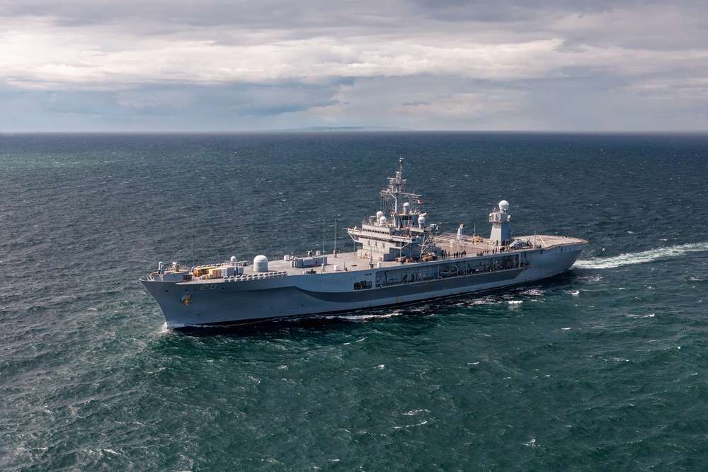 USS Mount Whitney, NATO Ship Convoy