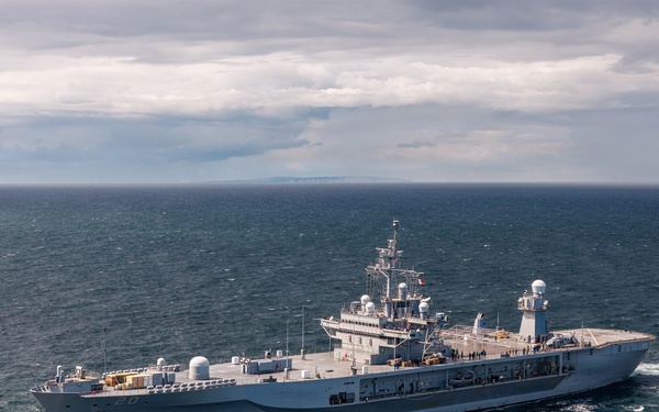 USS Mount Whitney, NATO Ship Convoy