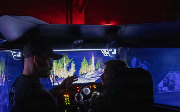 Camp Lejeune Marines Train on the New Multi-Platform Driver Simulator