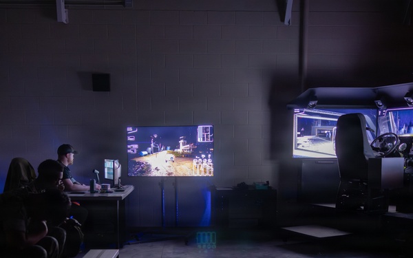 Camp Lejeune Marines Train on the New Multi-Platform Driver Simulator