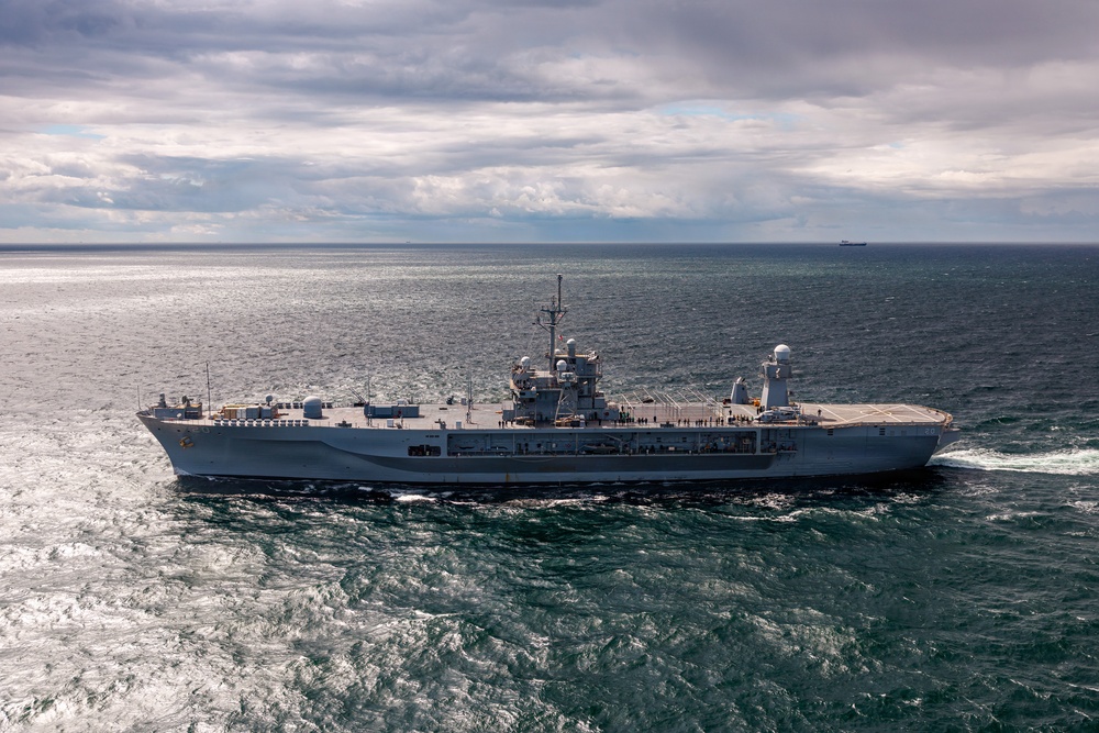 USS Mount Whitney, NATO Ship Convoy