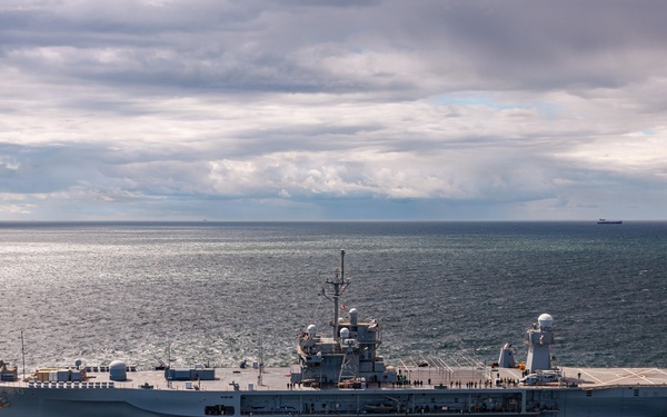 USS Mount Whitney, NATO Ship Convoy