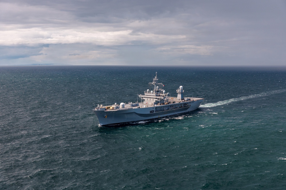 USS Mount Whitney, NATO Ship Convoy